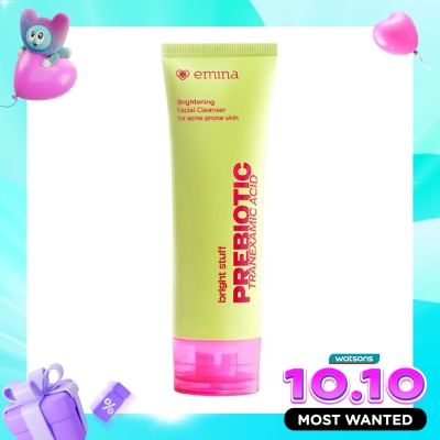 EMINA Emina Bright Stuff Prebiotic Tranexamic Acid Brightening Facial Cleanser 100ml image