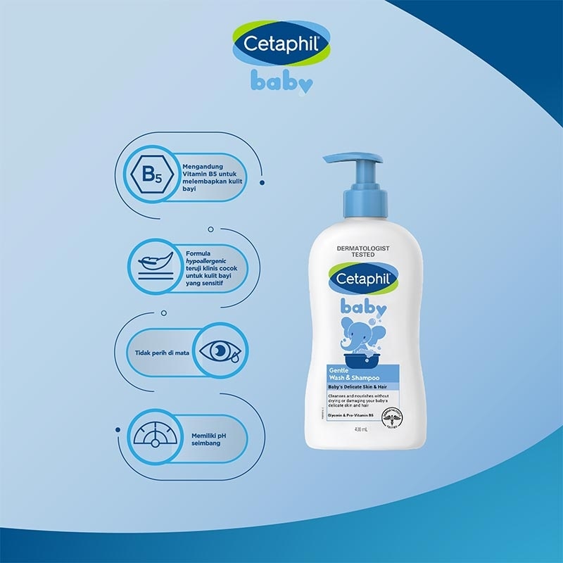 Baby Gentle Wash & Shampoo 400 ml