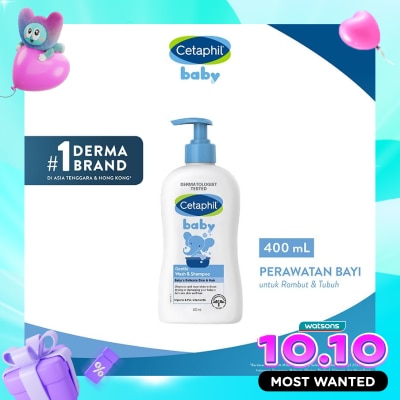 CETAPHIL Cetaphil Baby Gentle Wash & Shampoo 400ml image