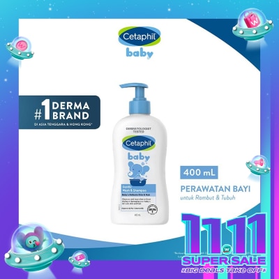 CETAPHIL Cetaphil Baby Gentle Wash & Shampoo 400ml