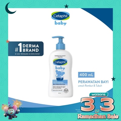 CETAPHIL Cetaphil Baby Gentle Wash & Shampoo 400ml