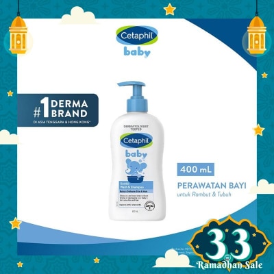 CETAPHIL Cetaphil Baby Gentle Wash & Shampoo 400ml