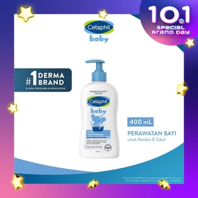 CETAPHIL Baby Gentle Wash &. Shampoo 400 ml