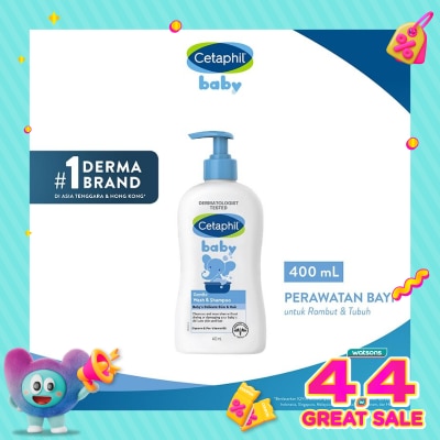 CETAPHIL - Cetaphil Baby Gentle Wash & Shampoo 400ml
