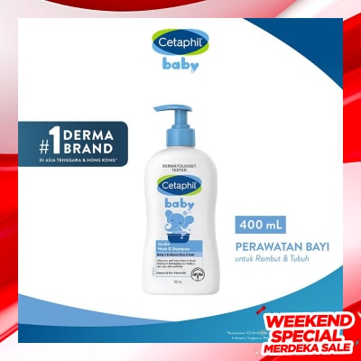 CETAPHIL Cetaphil Baby Gentle Wash & Shampoo 400ml