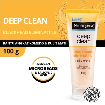 NEUTROGENA Deep Clean Blackhead (Komedo) Eliminating Daily Scrub 100g