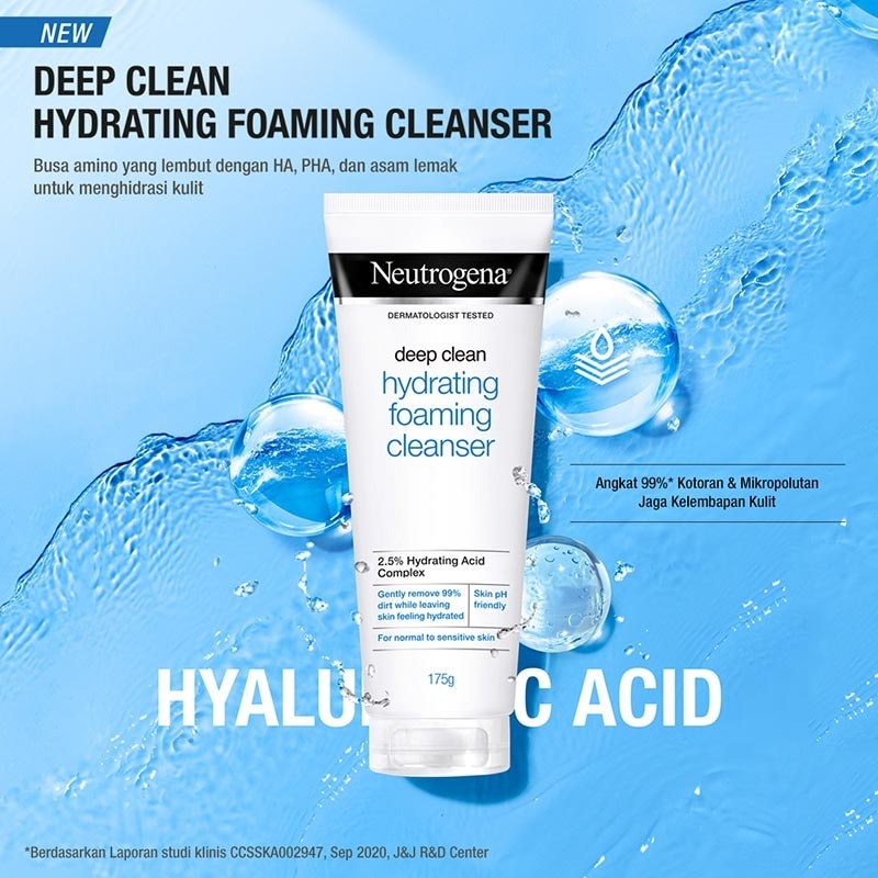 Deep Clean Hydrating Foaming Cleanser 100g