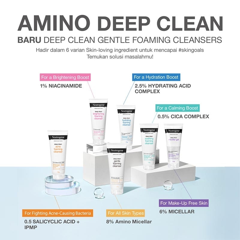 Deep Clean Hydrating Foaming Cleanser 100g