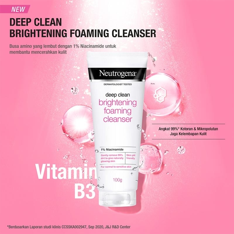 Deep Clean Brightening Foaming Cleanser 100g