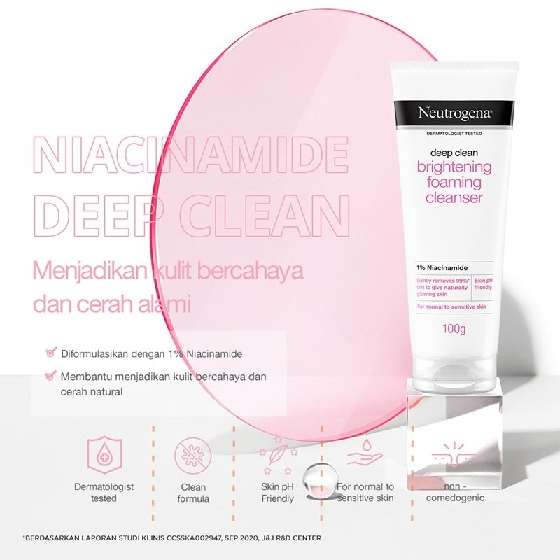 Deep Clean Brightening Foaming Cleanser 100g