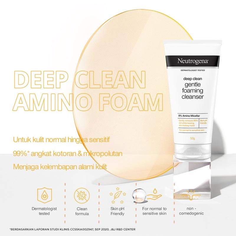 Deep Clean Foaming Cleanser 50g