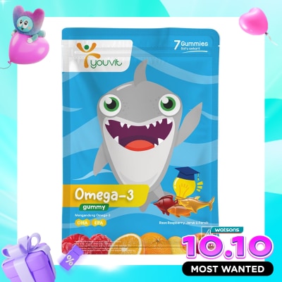 Youvit Omega 3 Gummy 7'S image