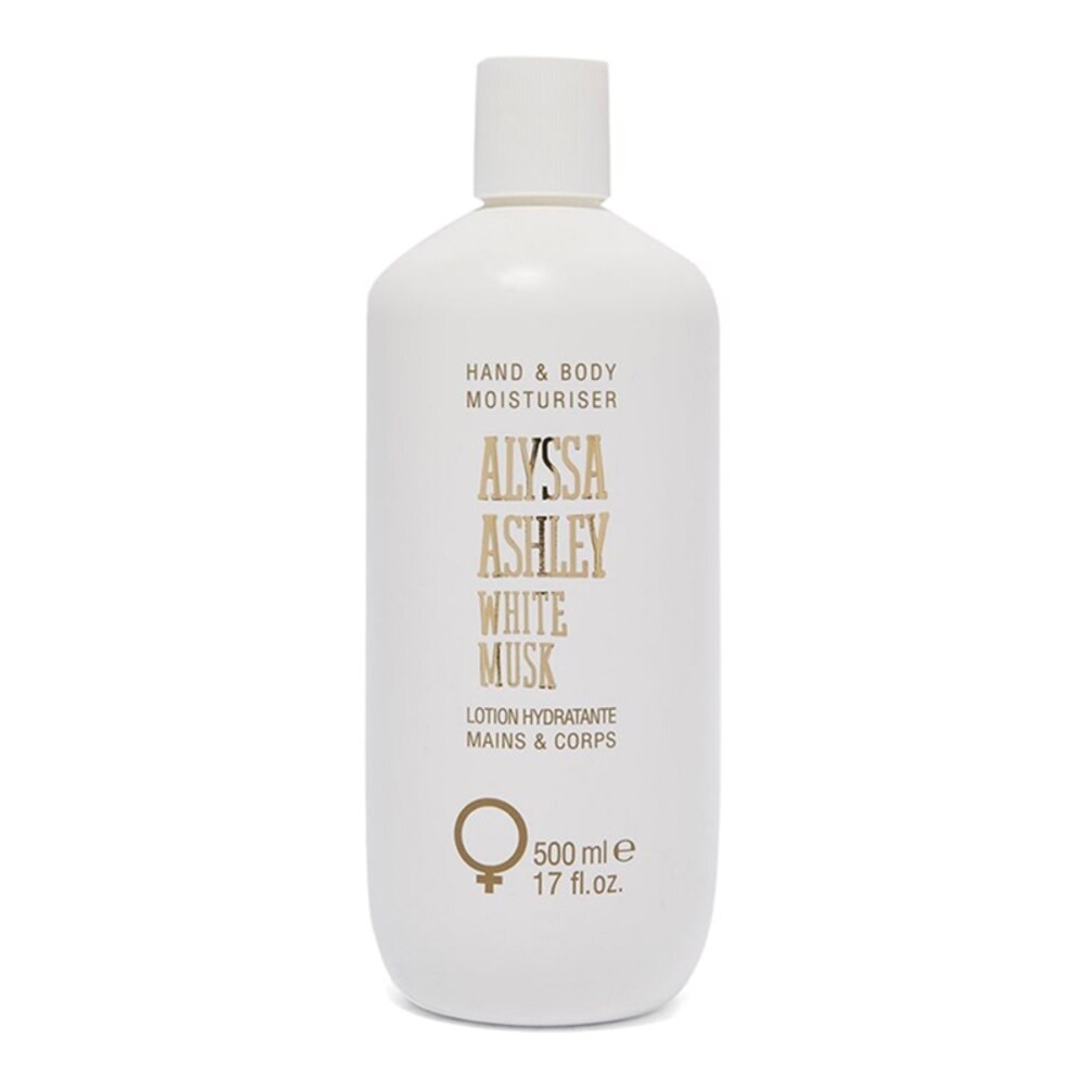 White Musk Hand & Body Moisturiser 500ml