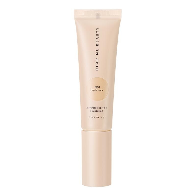 DEAR ME Dear Me Beauty Airy Poreless Fluid Foundtaion N01 Nude Ivory 30g