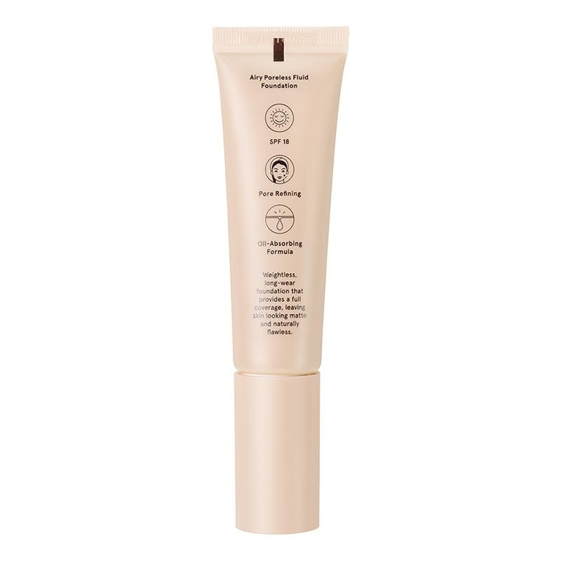 Dear Me Beauty Airy Poreless Fluid Foundtaion W02 Golden Beige 30g