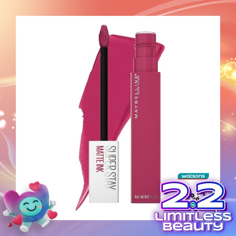 MAYBELLINE Maybelline Super Stay Matte Ink Lip Color #150 - Savant 5 mL