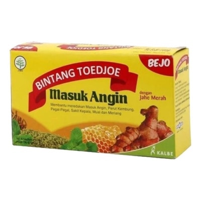 BINTANG TOEDJOE Masuk Angin Bejo Jahe Merah 6 Sachet