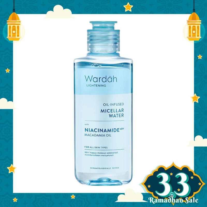 Promo Harga Wardah Lightening Oil-Infused Micellar Water 105 ml - Watsons