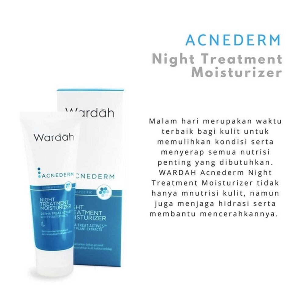 Acnederm Night Treat Moisturizer 40ml