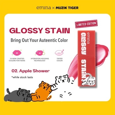 EMINA Glossy Stain 02 Apple Shower 3g