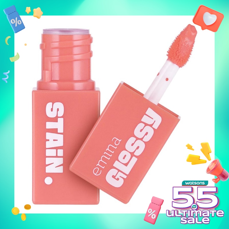 EMINA Emina Glossy Stain 04 Peach Sprinkles
