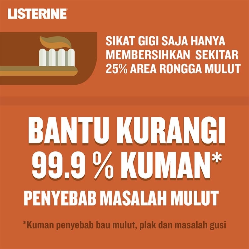 Listerine Siwak Mouthwash 100 Ml