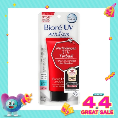 BIORE - Biore UV Athlizm Skin Protection Essence Sport Sunscreen SPF 50 PA++++ 70g