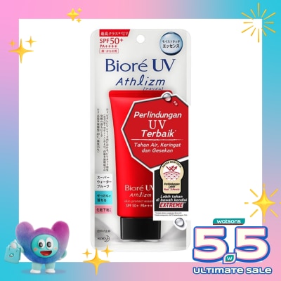 BIORE - Biore UV Athlizm Skin Protection Essence Sport Sunscreen SPF 50 PA++++ 70g