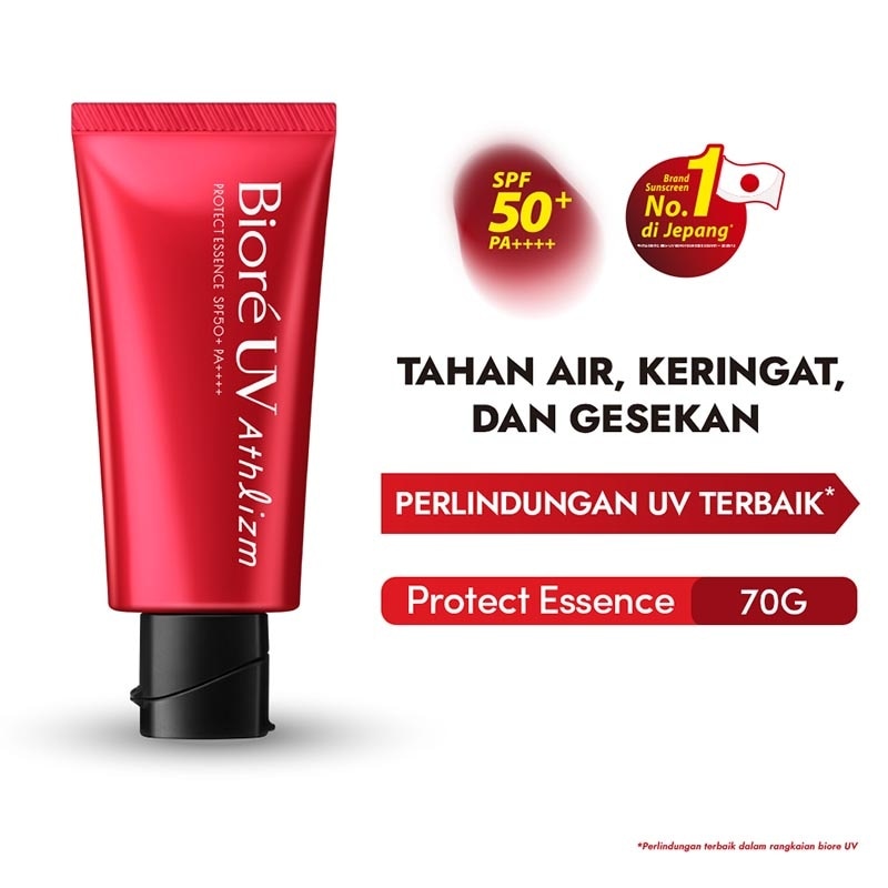 Biore UV Athlizm Skin Protection Essence Sport Sunscreen SPF 50 PA++++ 70g image
