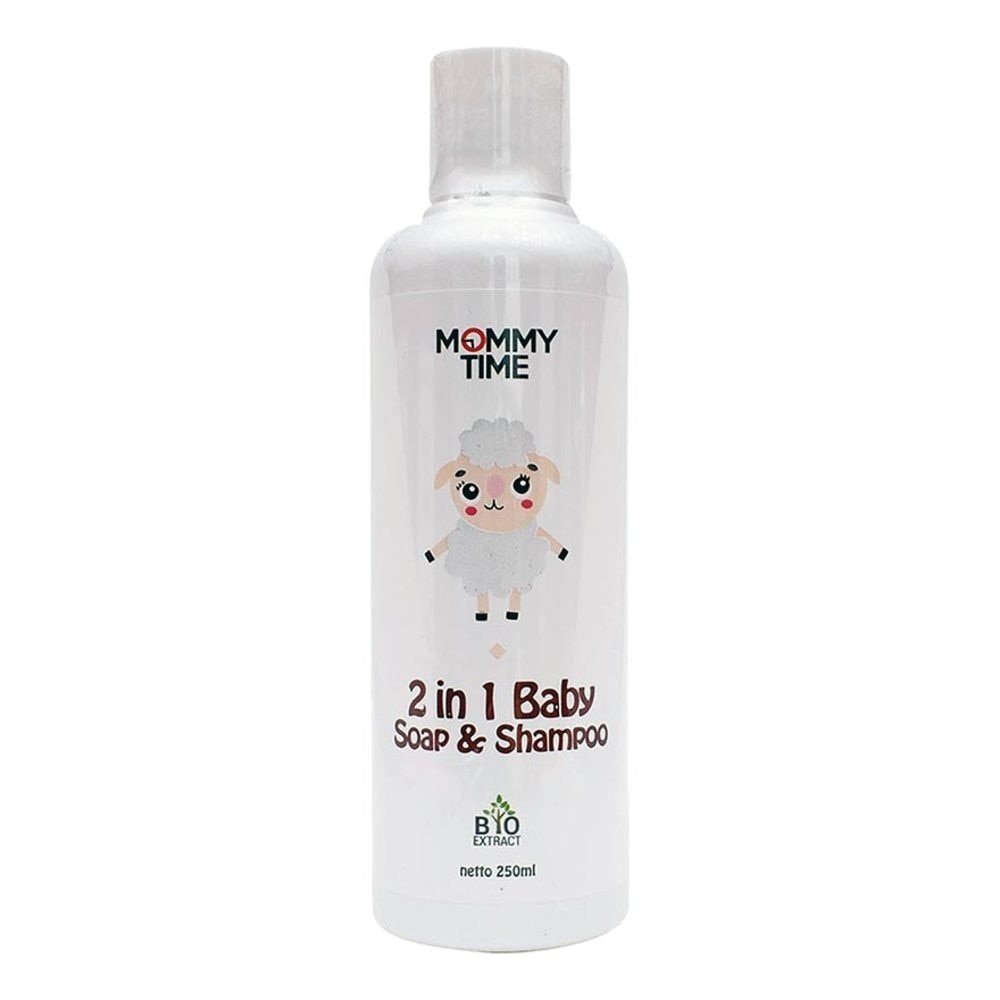 2-in-1 Baby Soap & Shampoo 250ml