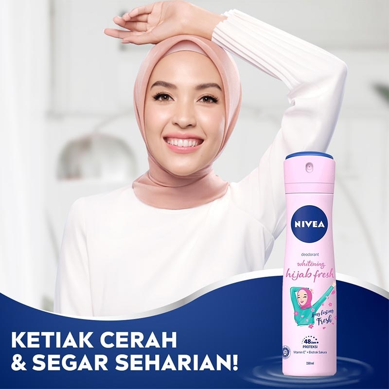 Deodorant Whitening Hijab Fresh Spray 150ml