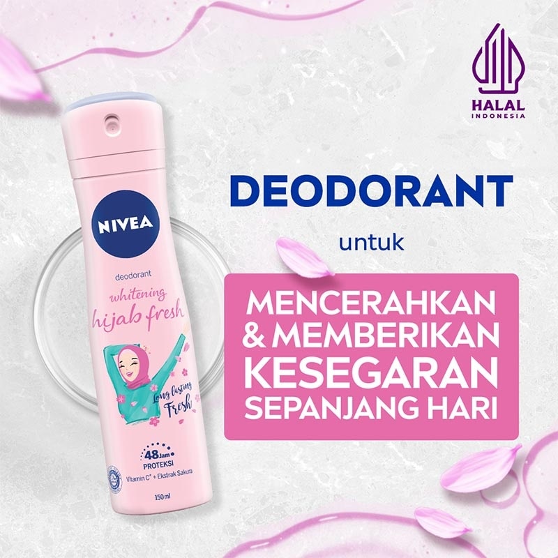 Deodorant Whitening Hijab Fresh Spray 150ml
