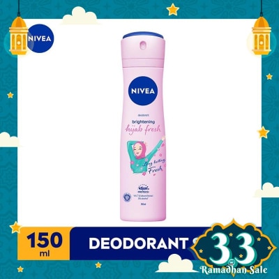 NIVEA Deodorant Whitening Hijab Fresh Spray 150ml