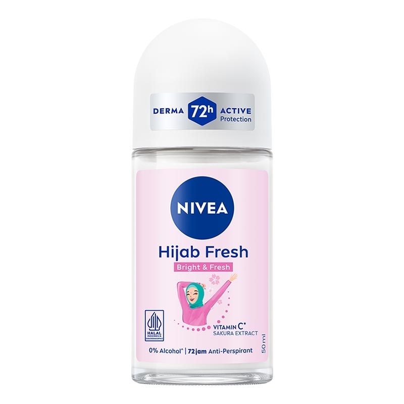 Nivea Deodorant Roll On Hijab Fresh Bright & Fresh 50ml