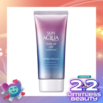 SKIN AQUA Sunscreen Skin Aqua Tone Up UV Essence SPF 50 PA ++++ 40g