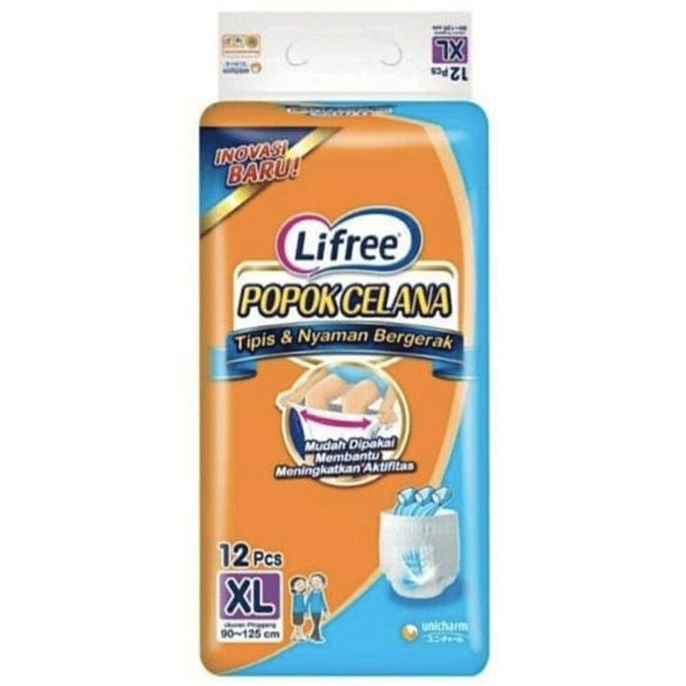 Promo Harga Lifree Popok Celana Ekstra Serap XL12 12 pcs - Watsons