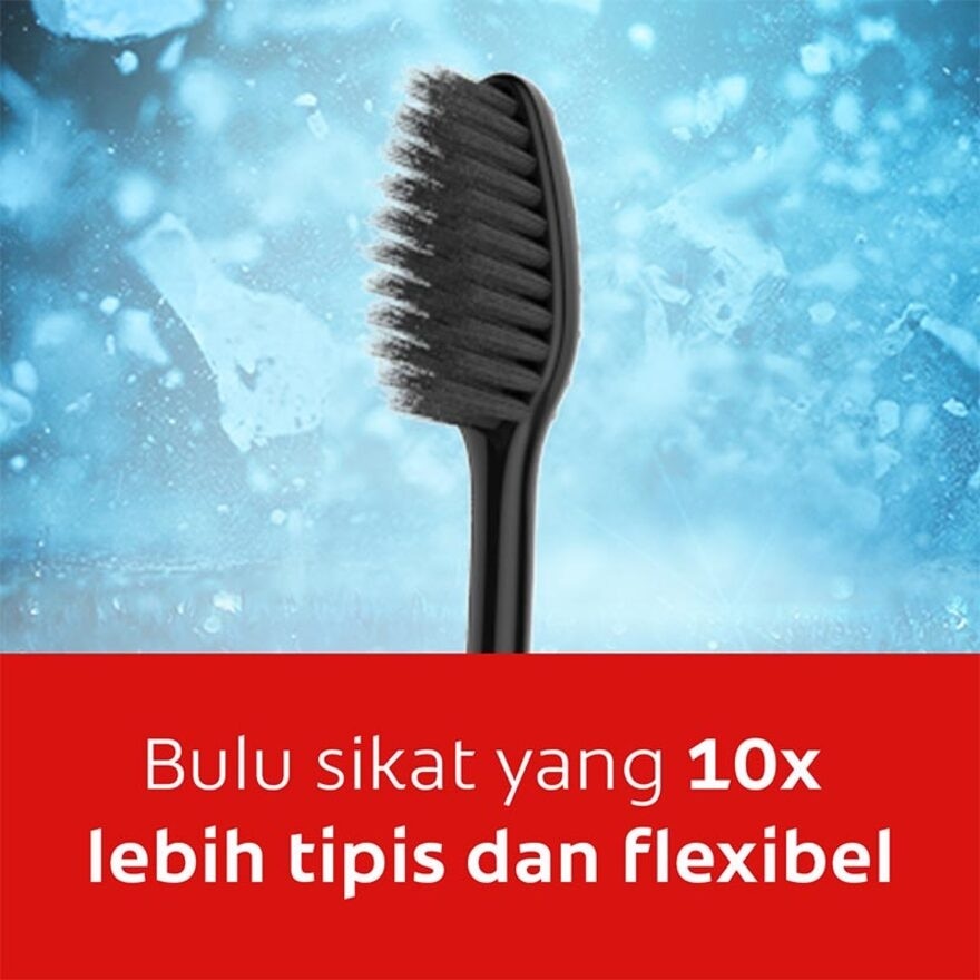 Toothbrush Flexi Charcoal 3PK