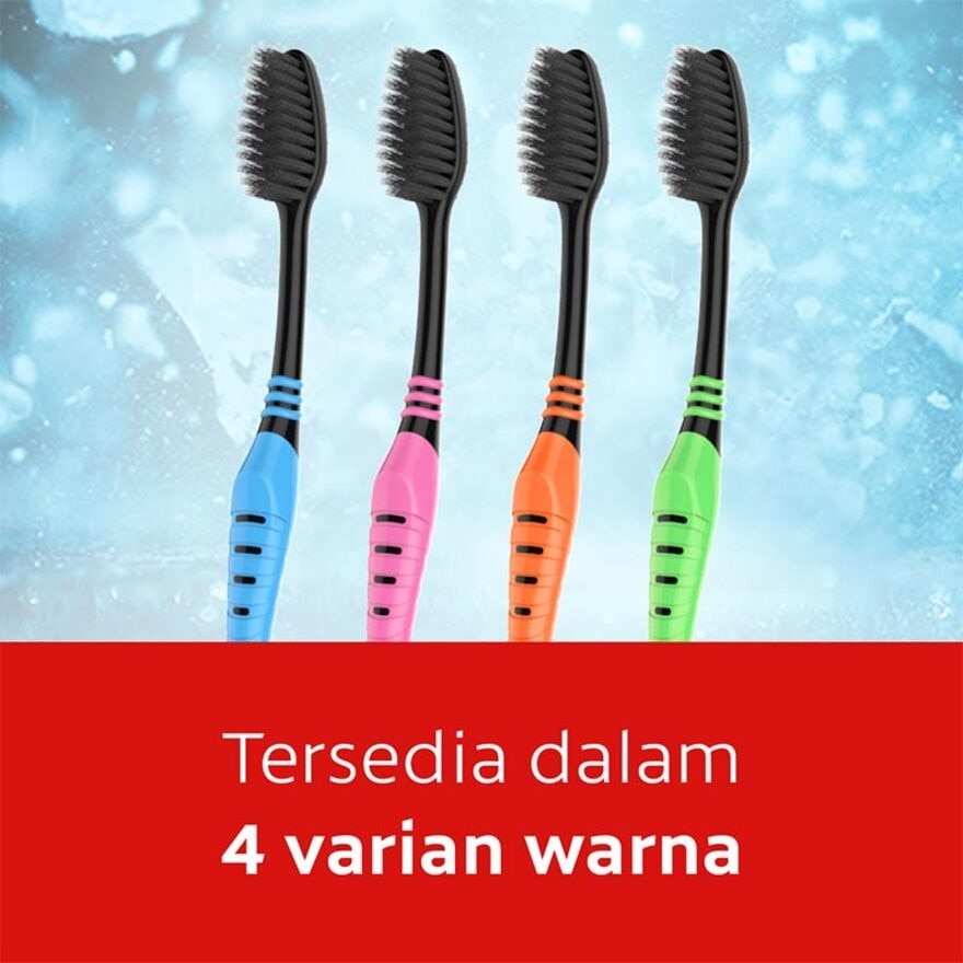 Toothbrush Flexi Charcoal 3PK