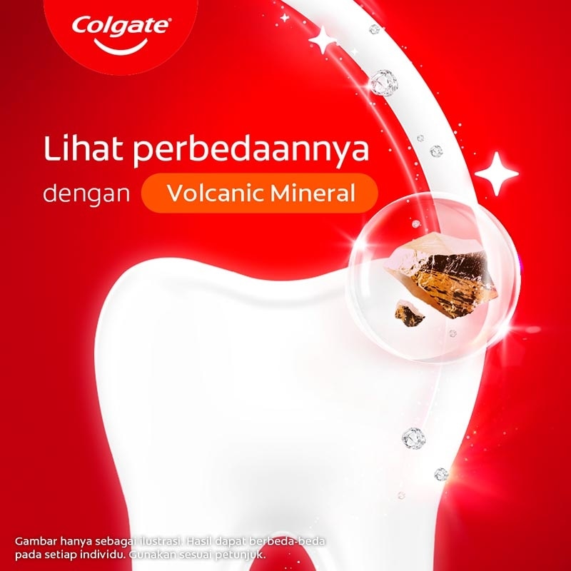 Pasta Gigi Optic White Volcanic Mineral 100g