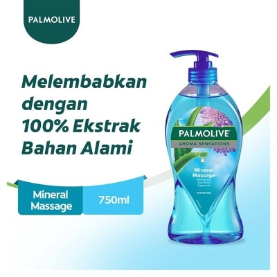 PALMOLIVE Palmolive Aroma Sensations Shower Gel Mineral Massage 750ml - Sabun Mandi Cair