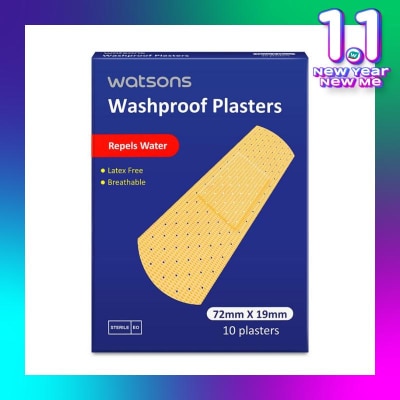 WATSONS W Washproof Plaster 10S