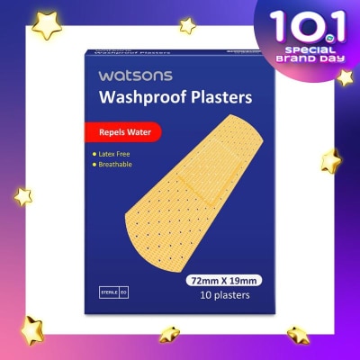 WATSONS W Washproof Plaster 10S