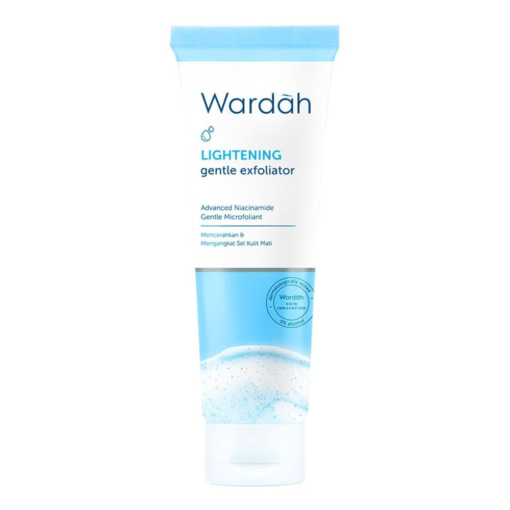 Promo Harga Wardah Lightening Gentle Exfoliator 50 ml - Watsons