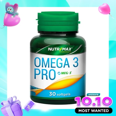 NUTRIMAX NUTRIMAX OMEGA 3 PRO 30'S image