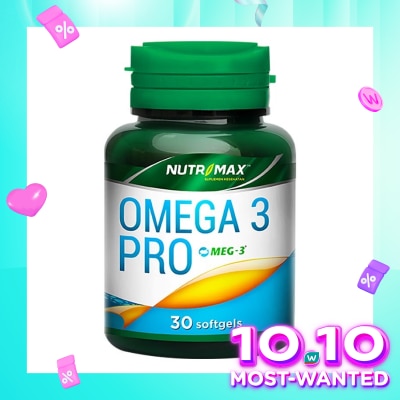 NUTRIMAX Nutrimax Omega 3 Pro 30 Softgel