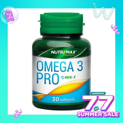 NUTRIMAX NUTRIMAX OMEGA 3 PRO 30'S