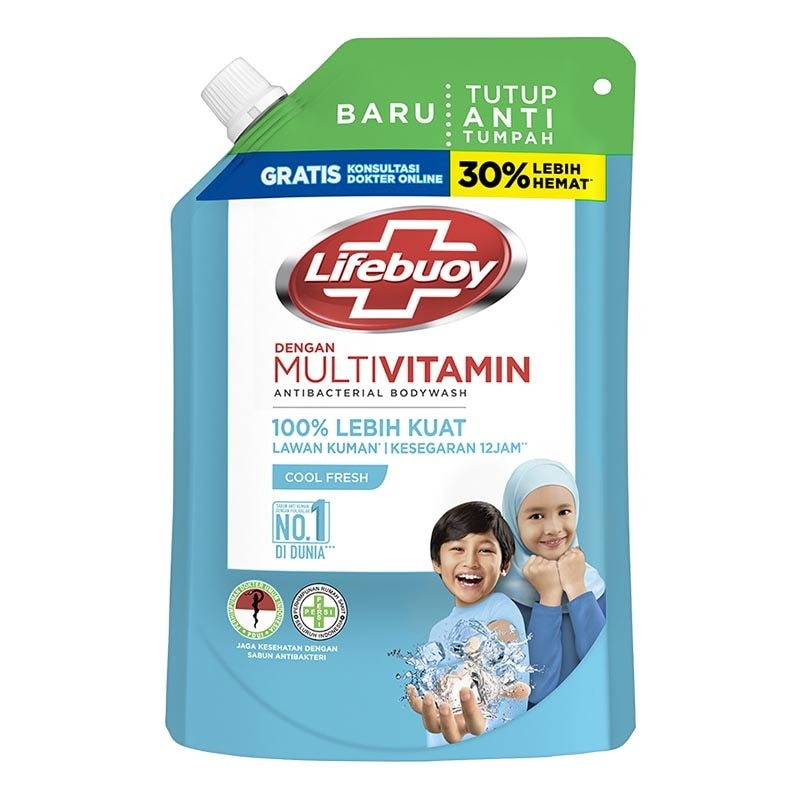 Lifebuoy Body Wash Cool Refill 450ml