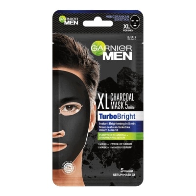 GARNIER GARNIER MEN TURBO BRIGHT MASK 28GR