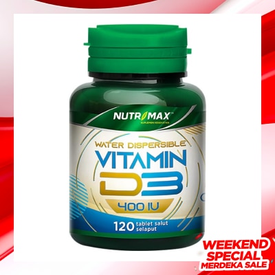 NUTRIMAX NUTRIMAX D3 400IU 120'S