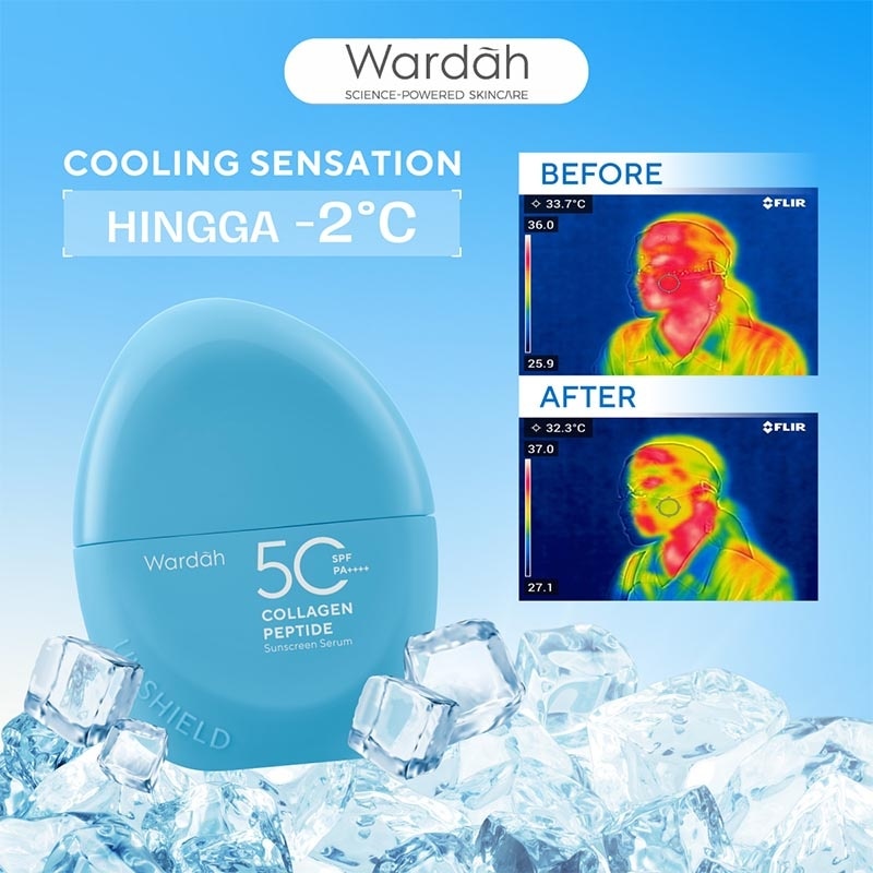 UV Shield Collagen Peptide Sunscreen Serum SPF 50 PA++++ 30ml